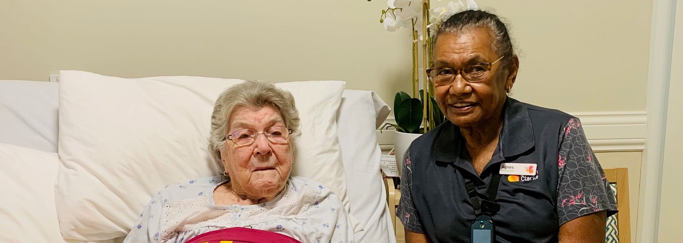 Agnes and resident Verna.jpg