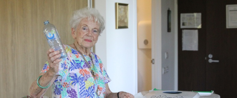 Seaton Place recycling their bottles.jpg Seaton Place recycling their bottles.jpg